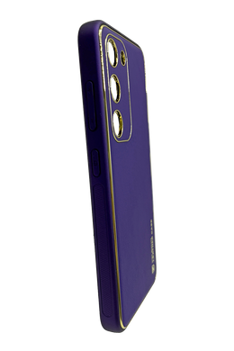 Чохол шкіра Xshield для Samsung S23 violet