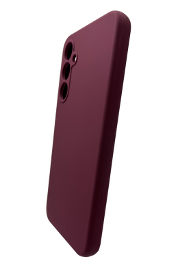 Силиконовый чехол Fibra для Samsung A55 marsala Full Camera
