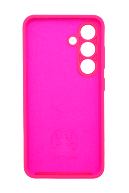 Силиконовый чехол Full Cover Lakshmi для Samsung S25 barbie pink (AAA) Full Camera без logo