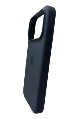 Силиконовый чехол with MagSafe для iPhone 17 Pro anchor blue 1:1 Smart animation