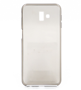 Силиконовый чехол Clear для Samsung J6+ clear black