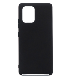 Силиконовый чехол Full Cover для Samsung S10 Lite black без Logo