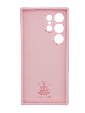 Силіконовий чохол Full Cover для Samsung S24 Ultra light pink (AAA) Full Camera без logo