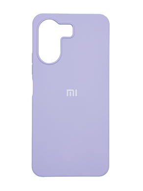 Силіконовий чохол Full Cover для Xiaomi Redmi 13C/Poco C65 lilac