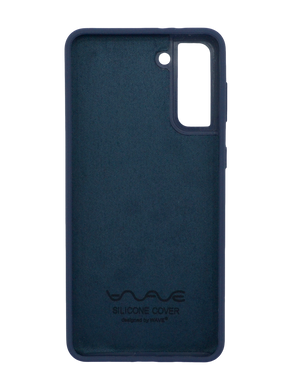 Силиконовый чехол WAVE Full Cover для Samsung S21+ midnight blue