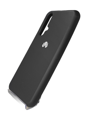 Силіконовий чохол Full Cover для Huawei Nova 5T black