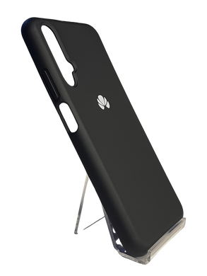 Силиконовый чехол Full Cover для Huawei Nova 5T black