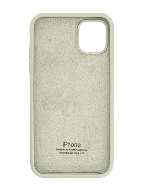 Силіконовий чохол Full Cover для iPhone 11 Pro Max antiqua white