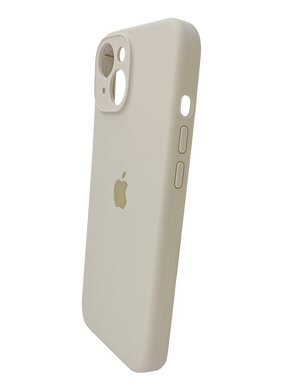Силіконовий чохол Full Cover для iPhone 14 stone Full Camera
