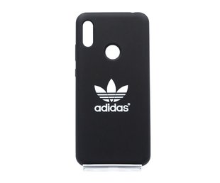 Силиконовый чехол Full Cover SP MyPrint для Huawei Y6 2019 black (Adidas1-1)