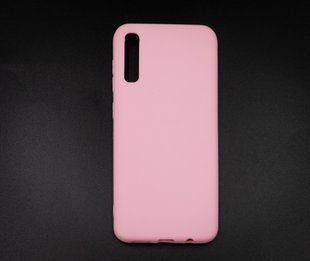 Силіконовий чохол Soft Feel для Samsung A50/A50S/A30S pink Candy