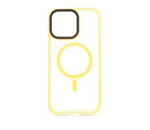 Чохол TPU+PC Metal Buttons with MagSafe Colorful для iPhone 14 Pro Max pich