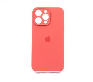 Силіконовий чохол Full Cover для iPhone 14 Pro Max camelia Full Camera