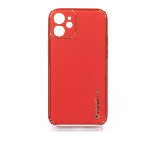 Чохол шкіра Xshield для iPhone 12 mini red