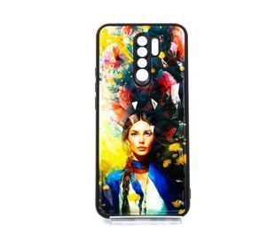 TPU+PC чехол Prisma Ladies для Xiaomi Redmi 9 peonies Full Camera