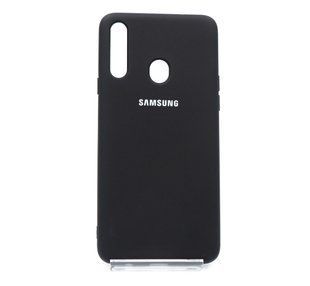 Силіконовий чохол Full Cover для Samsung A20s black