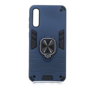 Чохол Transformer Ring for Magnet для Samsung A50/A50s/A30s dark blue протиударний