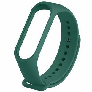 Ремінець Silicone Xiaomi MI Band 3/4 dark green
