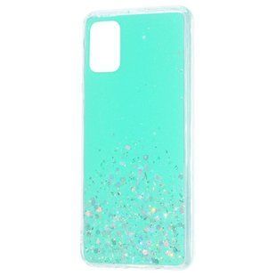 Силіконовий чохол WAVE Confetti для Samsung A31/A315 (TPU) white-purple