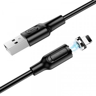 USB кабель Borofone BX41 Amiable magnetic for Lighning 2.4A/1m black