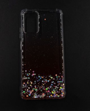 Накладка SP Confetti для Xiaomi Redmi Note 9/ Redmi 9T white/orange