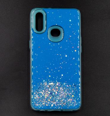 Накладка Wave Brilliant Case (TPU) для Samsung A10S sky blue