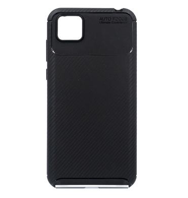 Силіконовий чохол Ultimate Experience Carbon для Huawei Y5p black (TPU)