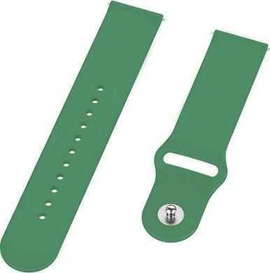Ремінець Silicone 22mm grass green