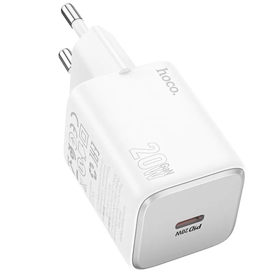 Сетевой блок питания Hoco N40 Mighty 1C PD20W white