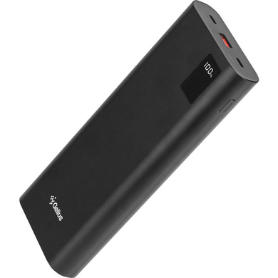 Power Bank Gelius Hype GP-PB306 30000mAh QC+PD 100W + кабель Type-C/Type-C (1m,100W) Black