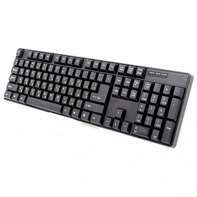 Проводная клавиатура Gembird KB-103-UA PS/2 мембранная black