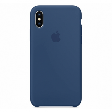 Силіконовий чохол original для iPhone XS Max blue cobalt