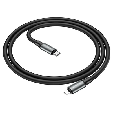 USB кабель Borofone BX82 PD Type-C to Lightning 20W/1m black