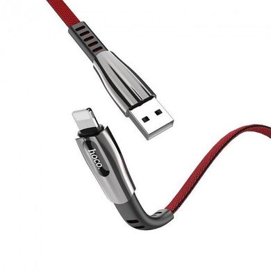 USB кабель HOCO U70 Splendor Lightning 2,4A/1,2m red