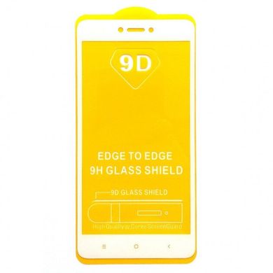 Захисне 9D скло Full Glue для Xiaomi Redmi 4X white SP