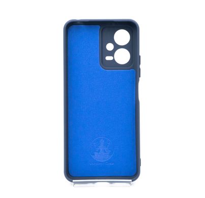 Силіконовий чохол Full Cover для Xiaomi Redmi Note 12 5G/Poco X5 5G midnight blue FullCamera безlogo