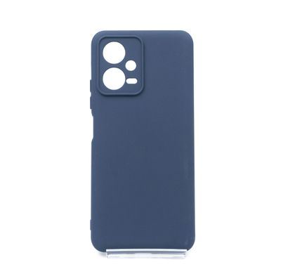 Силіконовий чохол Full Cover для Xiaomi Redmi Note 12 5G/Poco X5 5G midnight blue FullCamera безlogo