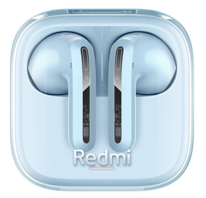 Bluetooth stereo гарнитура Redmi Buds 6 active (BHR8395GL) tranparent blue