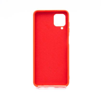 Силіконовий чохол Full Cover для Samsung A12/M12 red без logo