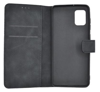 Чохол книжка Leather Book для Samsung A31 4G black Sp