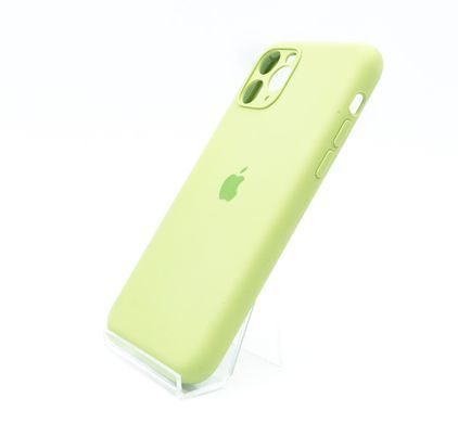 Силіконовий чохол Full Cover для iPhone 11 Pro green Fulll Camera