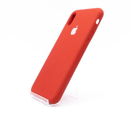 Силіконовий чохол Full Cover для iPhone XS Max dark red