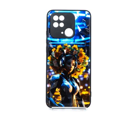 TPU+PC чохол Prisma Ladies для Xiaomi Redmi 10C cyberpunk Full Camera