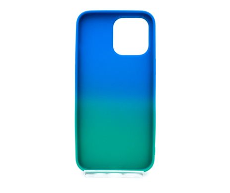 Чохол X-Level Rainbow (TPU) для iPhone 14 Pro Max blue/green