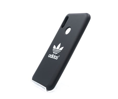 Силиконовый чехол Full Cover SP MyPrint для Huawei Y6 2019 black (Adidas1-1)