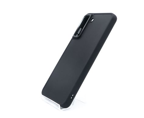 TPU чохол Bonbon Metal Style для Samsung S21 FE black