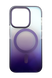 Чехол Fibra Shock-Proof with MagSafe для iPhone 15 Pro clear/deep purple