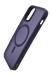Чехол TPU+PC Metal Buttons with MagSafe Colorful для iPhone 12 Pro Max dark purple (ummi)