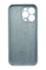 Силиконовый чехол Full Cover для iPhone 15 Pro Max mist blue Full Camera