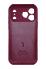 Силиконовый чехол Full Cover для iPhone 17 Pro Max marsala Full Camera